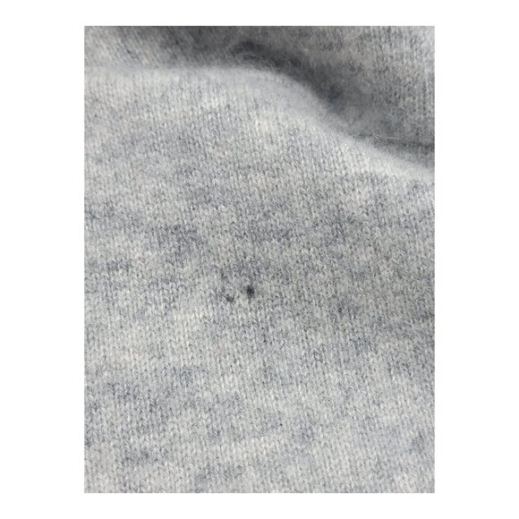 Naadam Sweater Womens S Gray Cashmere Cardigan Cable Knit Lagenlook Modest - Picture 5 of 10